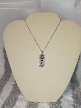 NWT Jack Skellington & Sally Infinity Necklace 18" + 2" Extender